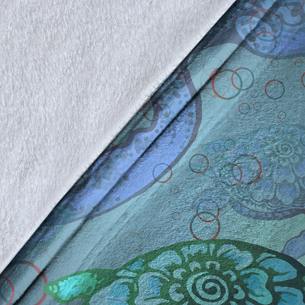 Hawaii Premium Blanket Turtle Beauty-Myprintsy