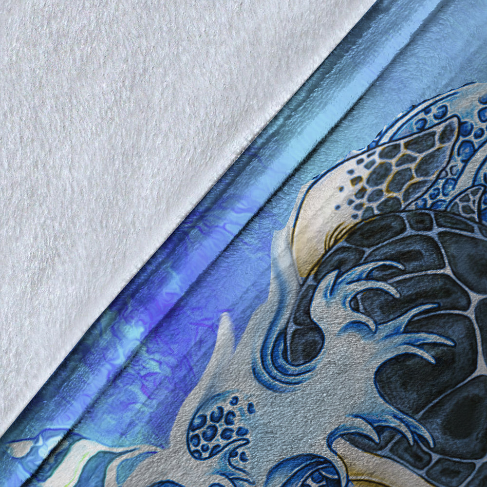 Hawaii Premium Blanket Turtle Cool-Myprintsy