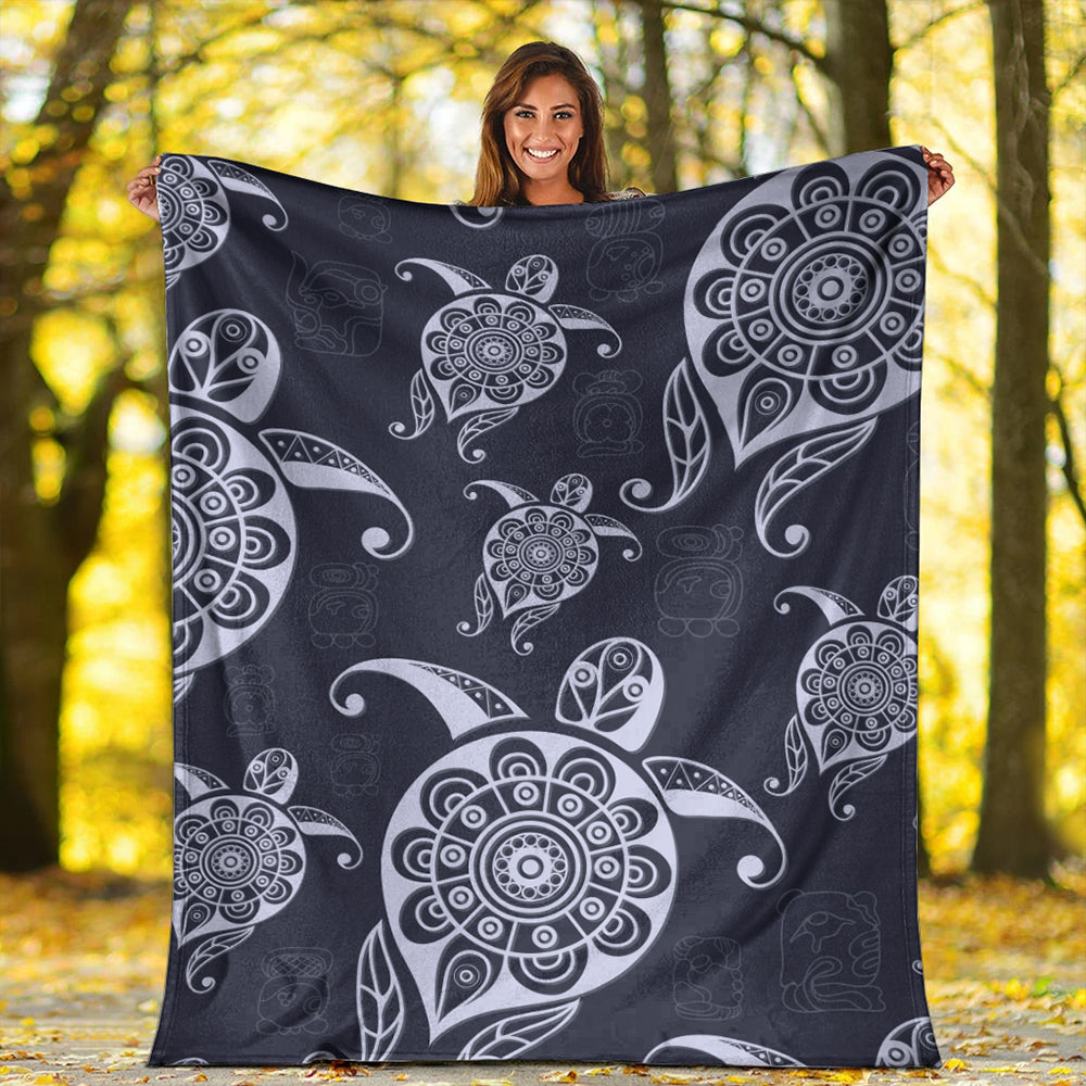 Hawaii Premium Blanket Turtle Pattern Wonderfull-Myprintsy