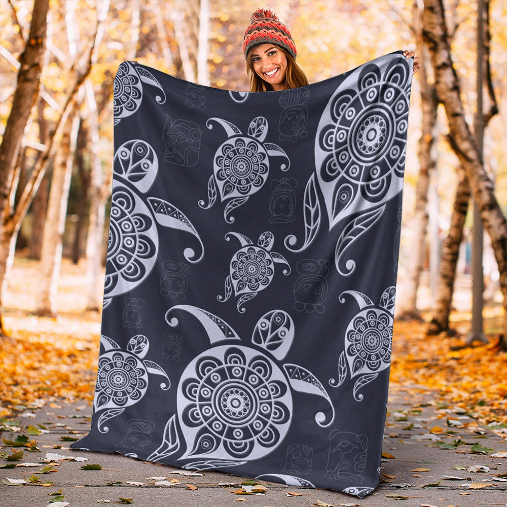 Hawaii Premium Blanket Turtle Pattern Wonderfull-Myprintsy