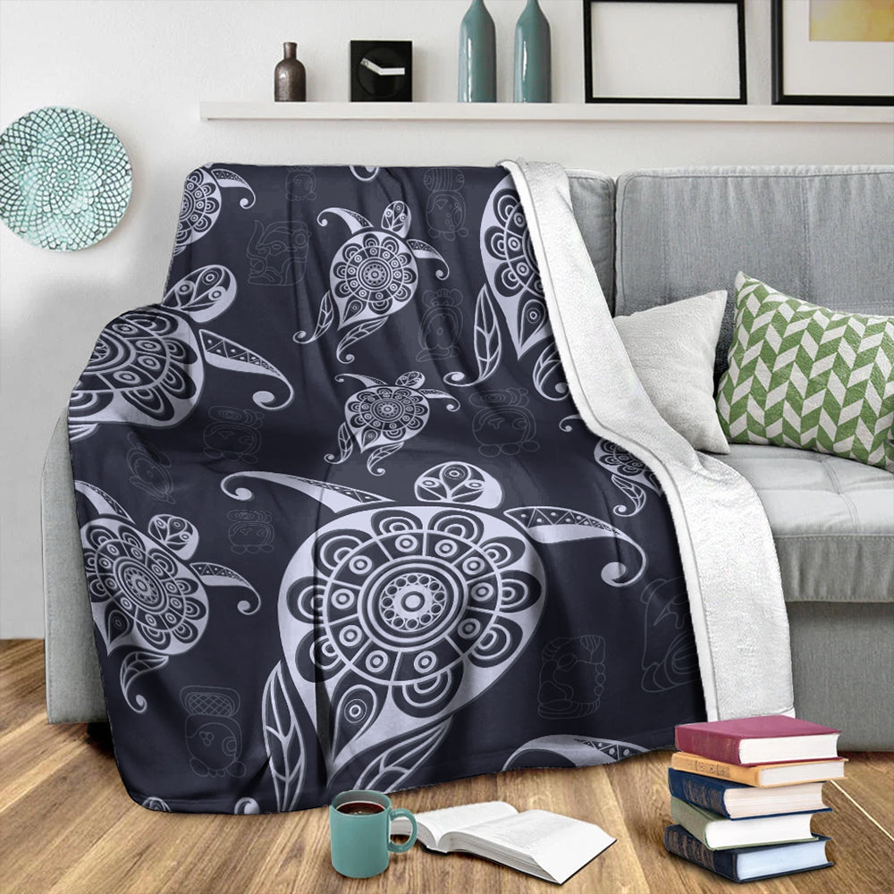 Hawaii Premium Blanket Turtle Pattern Wonderfull-Myprintsy