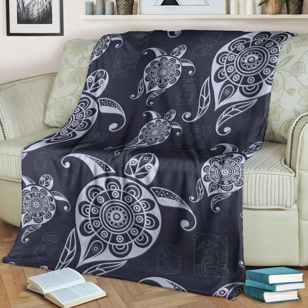 Hawaii Premium Blanket Turtle Pattern Wonderfull-Myprintsy