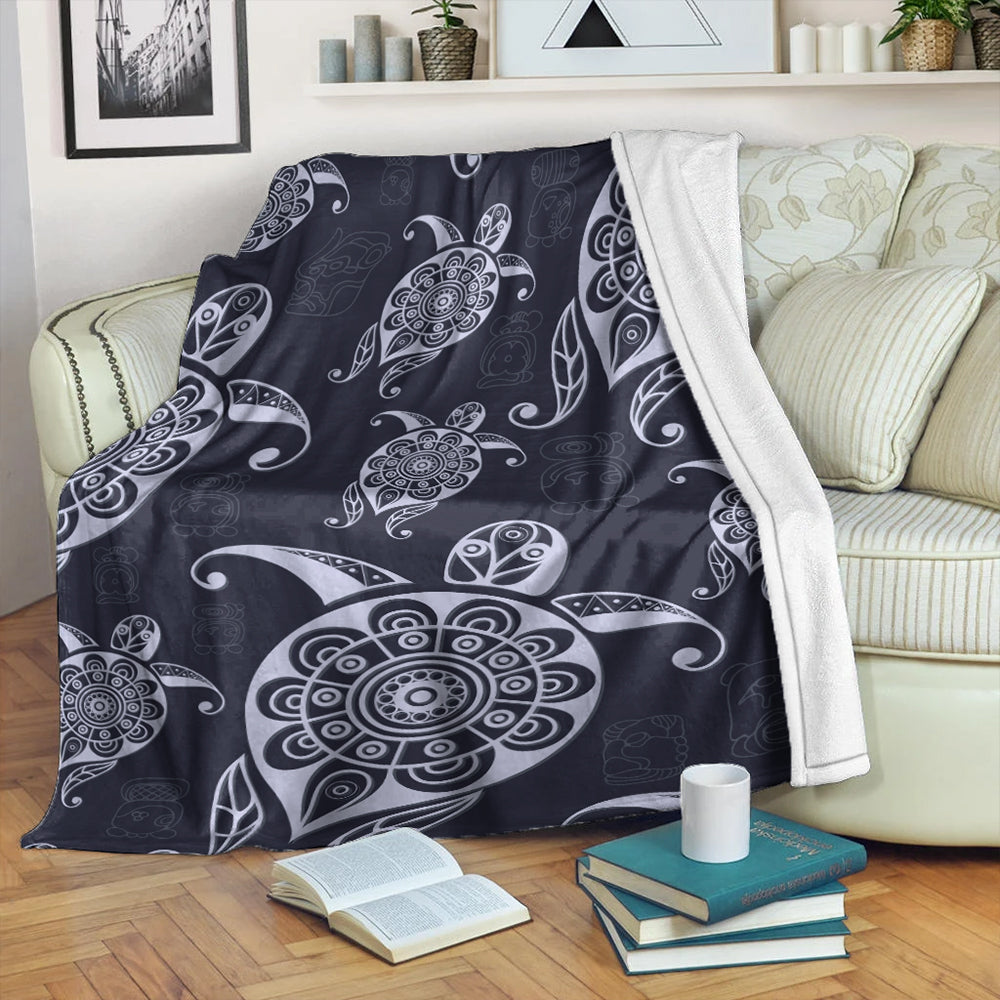 Hawaii Premium Blanket Turtle Pattern Wonderfull-Myprintsy