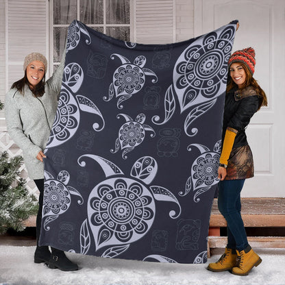Hawaii Premium Blanket Turtle Pattern Wonderfull-Myprintsy