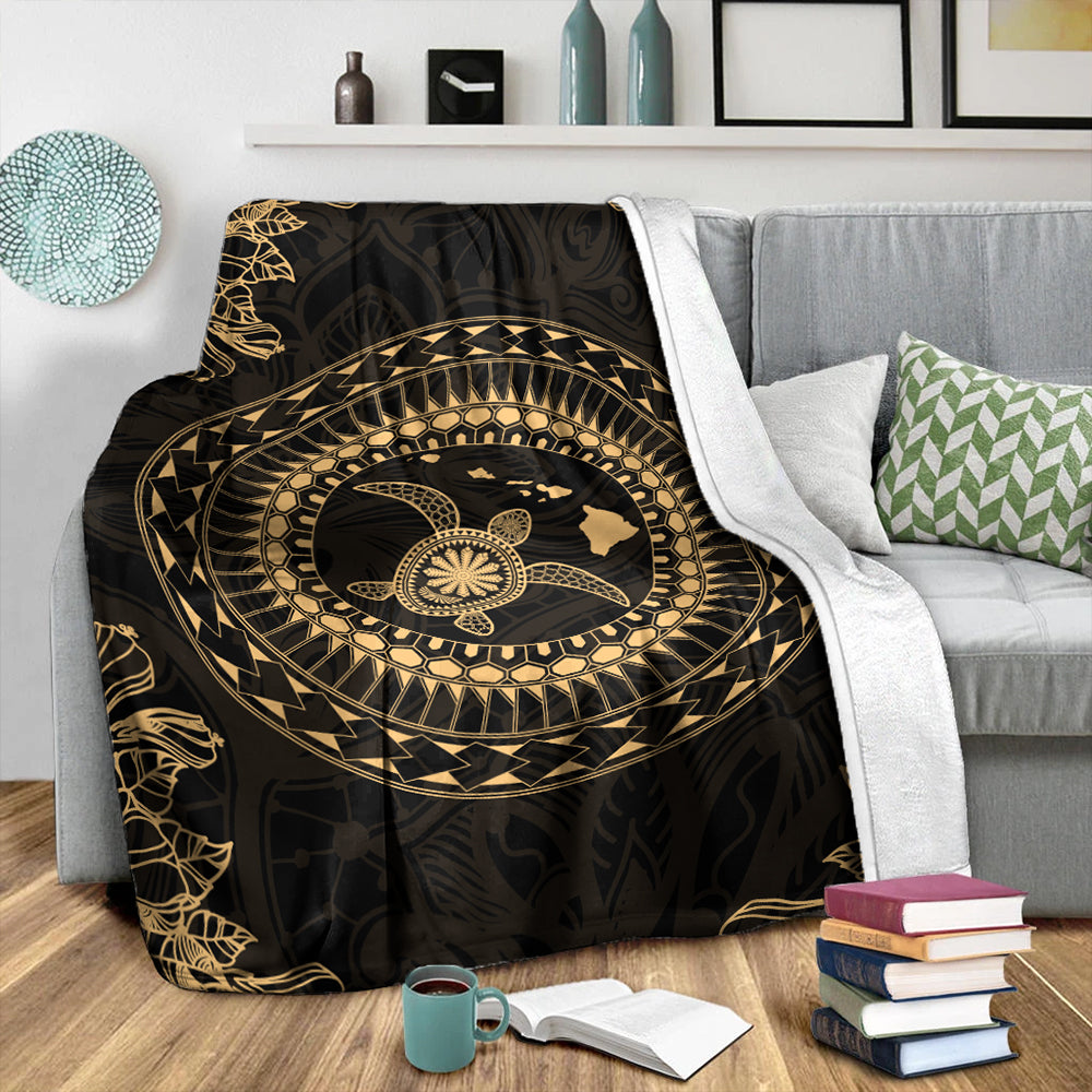 Hawaii Premium Blanket Turtle Tradition-Myprintsy