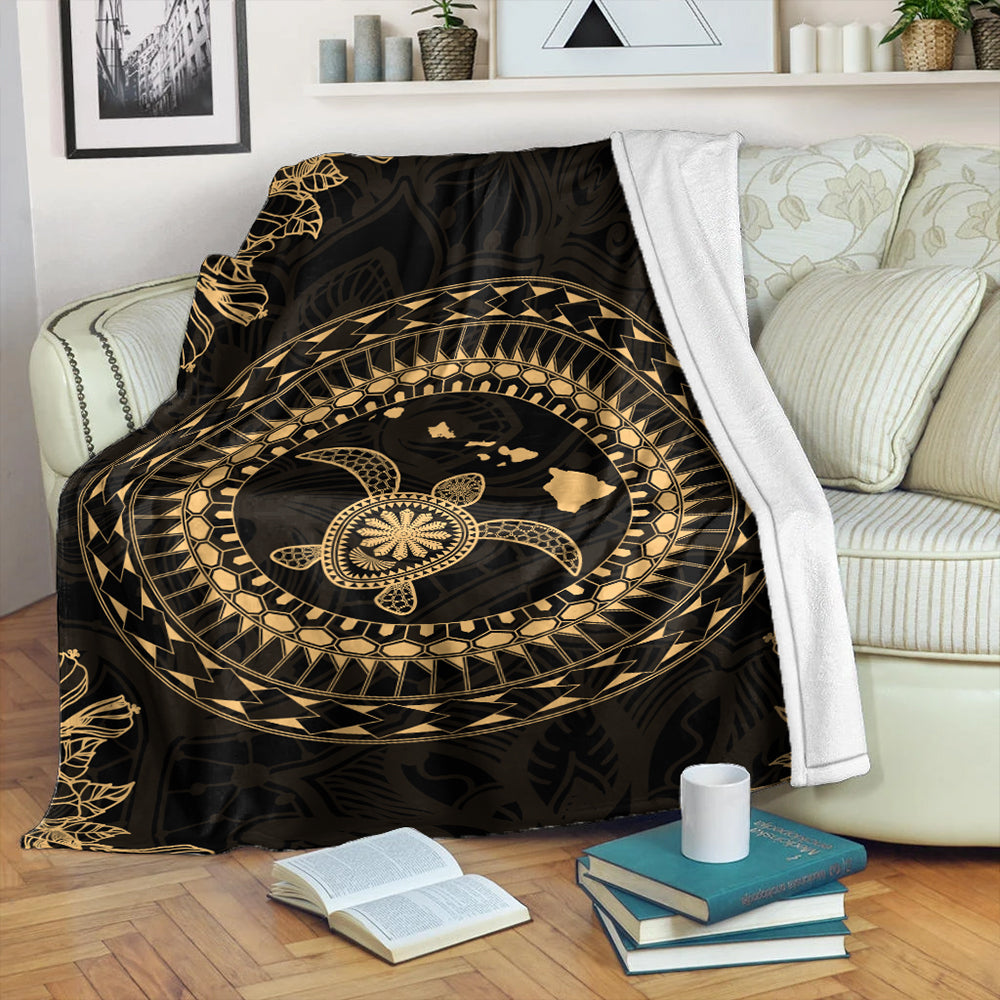 Hawaii Premium Blanket Turtle Tradition-Myprintsy