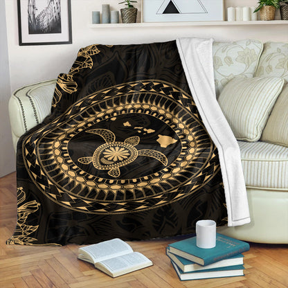 Hawaii Premium Blanket Turtle Tradition-Myprintsy