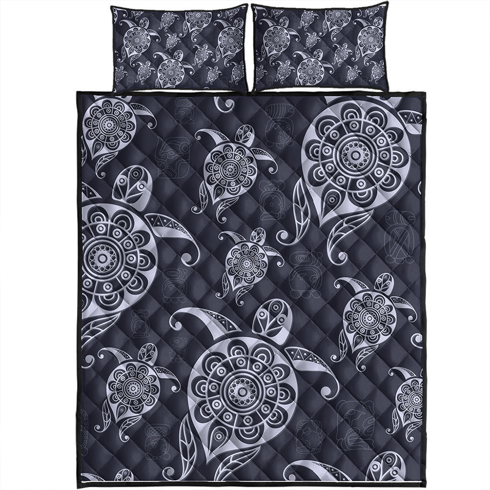 Hawaii Quilt Bed Set Turtle Pattern Wonderfull-Myprintsy