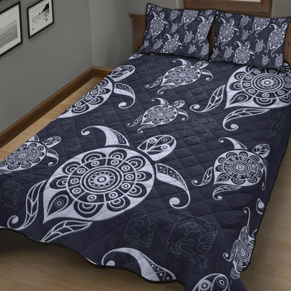 Hawaii Quilt Bed Set Turtle Pattern Wonderfull-Myprintsy