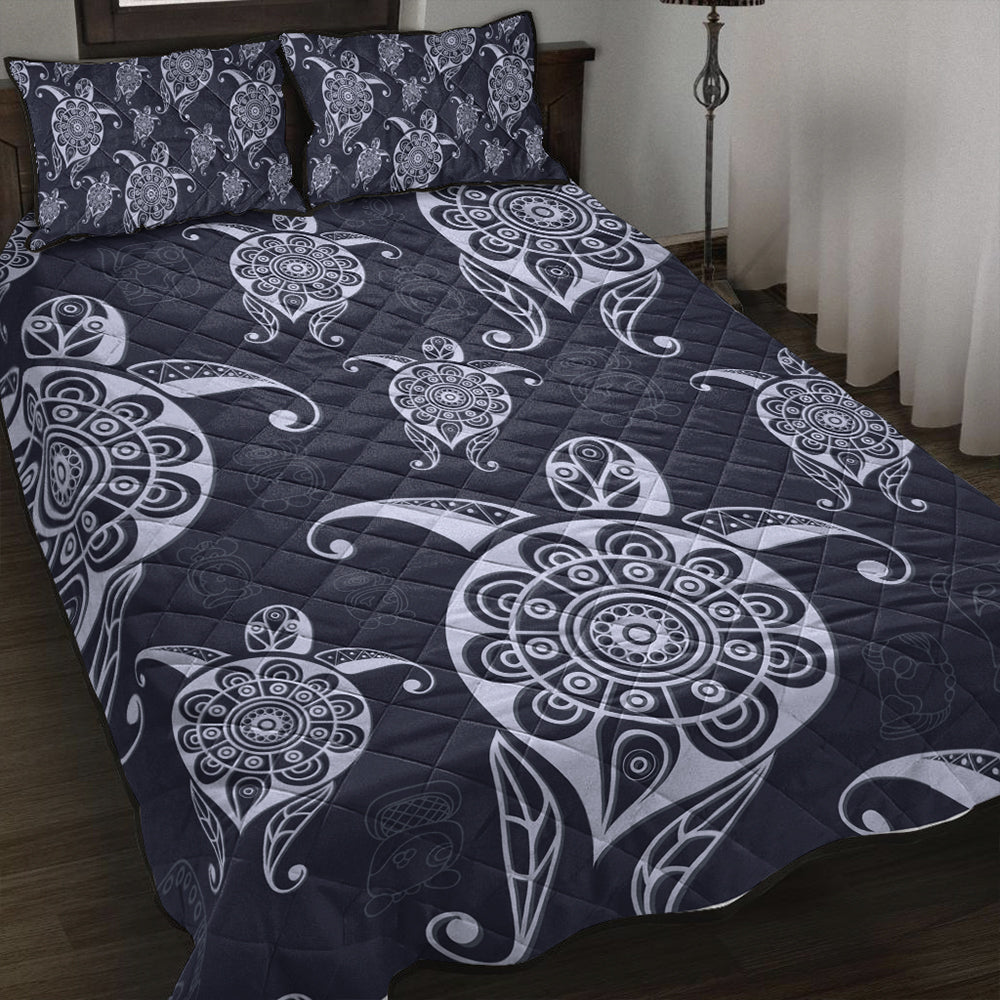 Hawaii Quilt Bed Set Turtle Pattern Wonderfull-Myprintsy