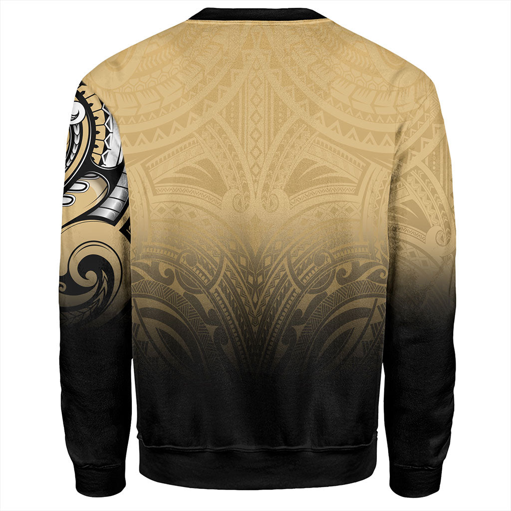Hawaii Sweatshirt Kanaka Map Polynesian Tribal Style-Myprintsy