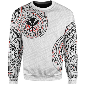 Hawaii Sweatshirt Original Polynesian And Tribal Tattoo Design-Myprintsy