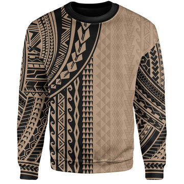Hawaii Sweatshirt Polynesia Polynesian Tattoo-Myprintsy