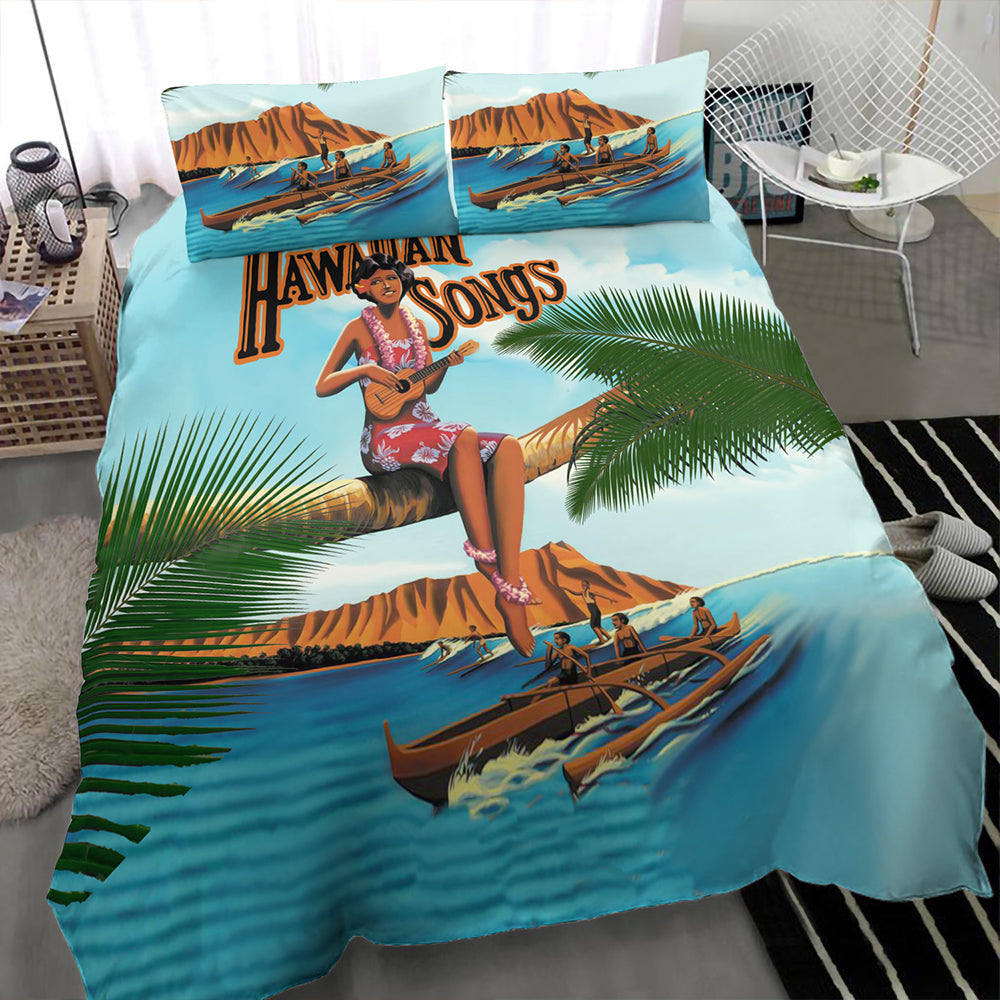 Hawaii Bedding Set Song Bedding Set