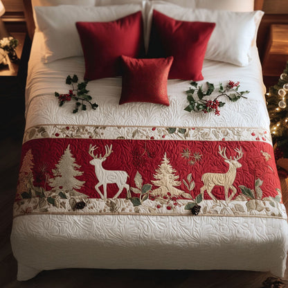 Hearth Magic Quilted Bed Runner VTQ-Myprintsy