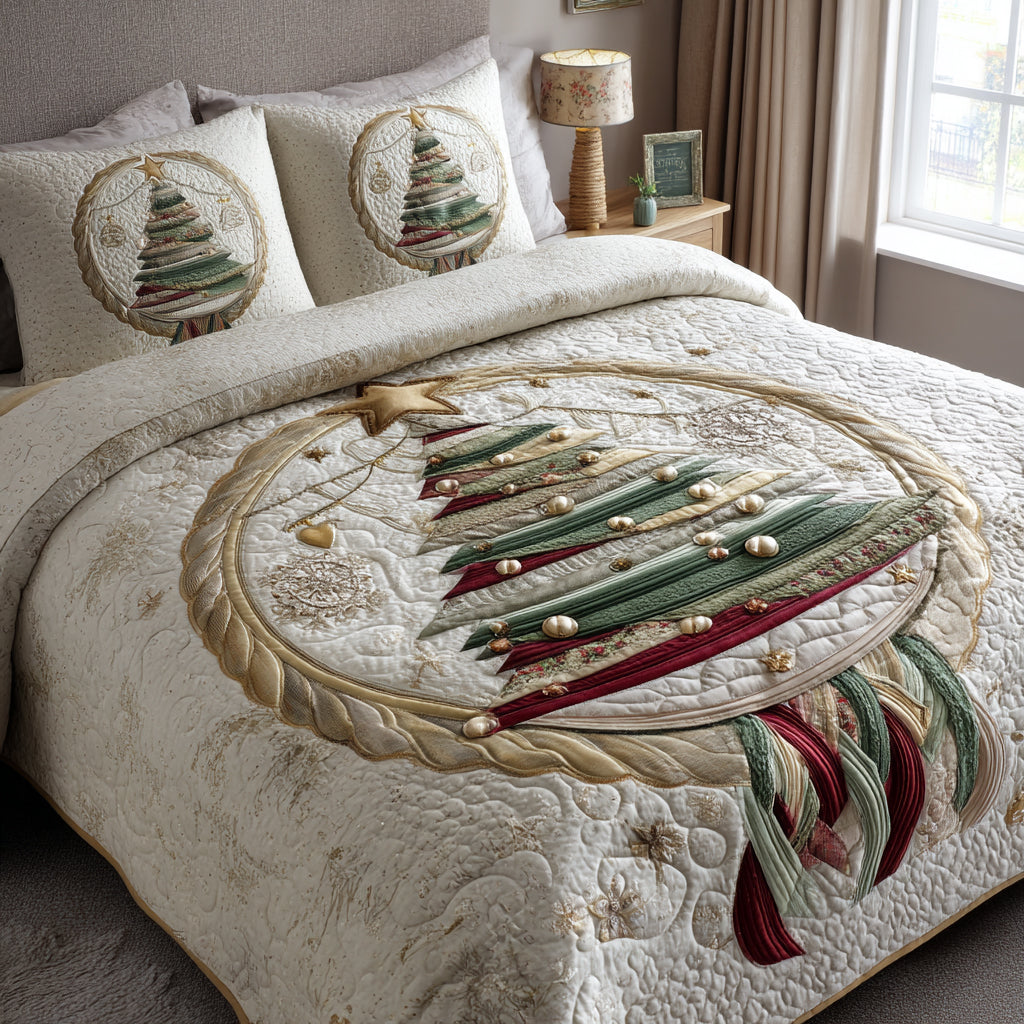 Heavenly Tree -Piece Quilted Bedding Set VTQ-Myprintsy