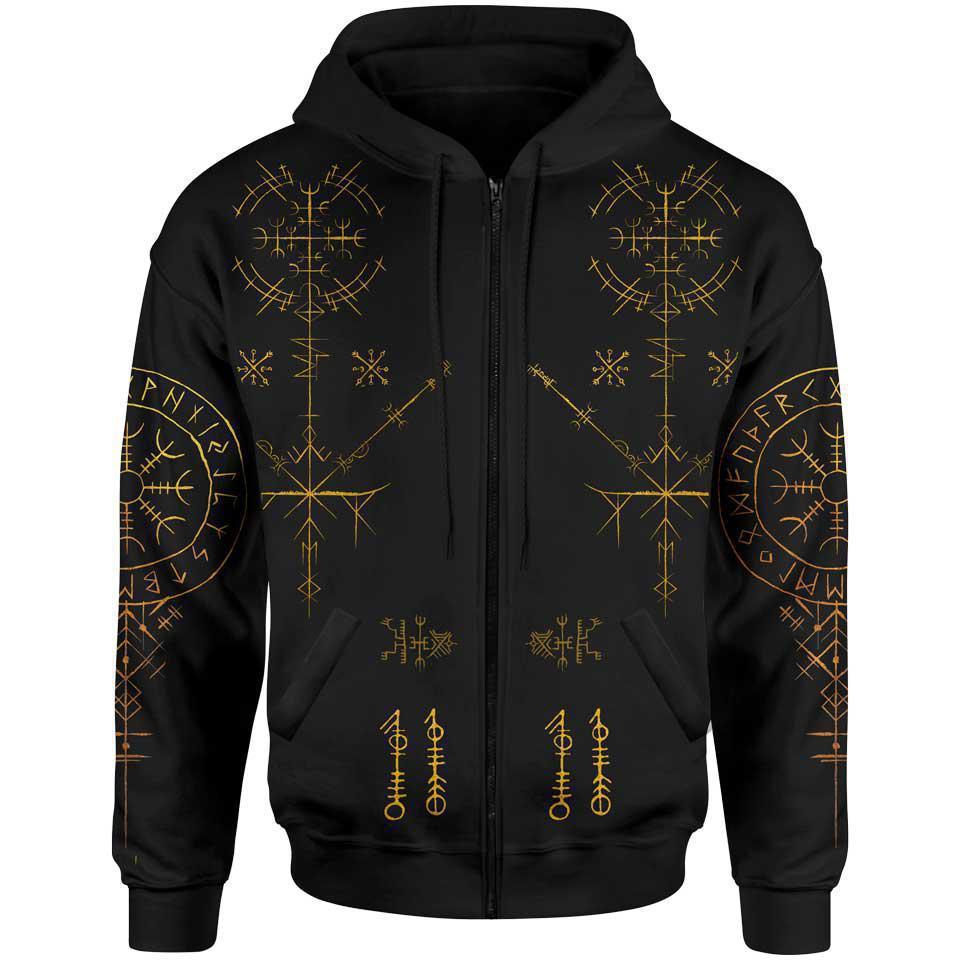 Helm Of Awe Zip Hoodie