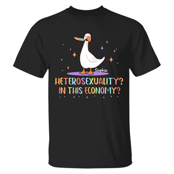 Heterosexuality In This Economy - Personalized Shirt-Myprintsy