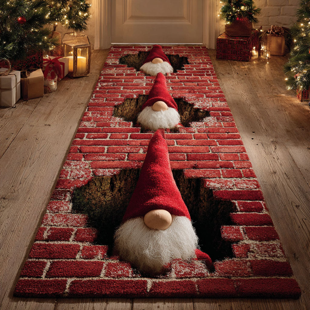 Hidden Gnomes Runner Carpet VTQ-Myprintsy