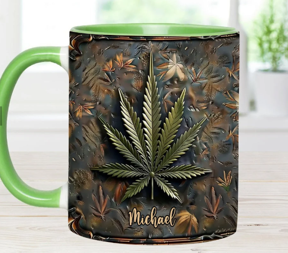 High Life - Personalized Accent Mug-Myprintsy