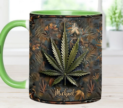 High Life - Personalized Accent Mug-Myprintsy