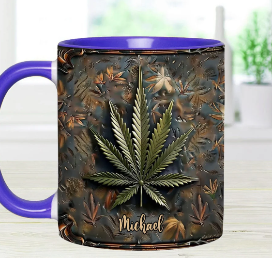 High Life - Personalized Accent Mug-Myprintsy