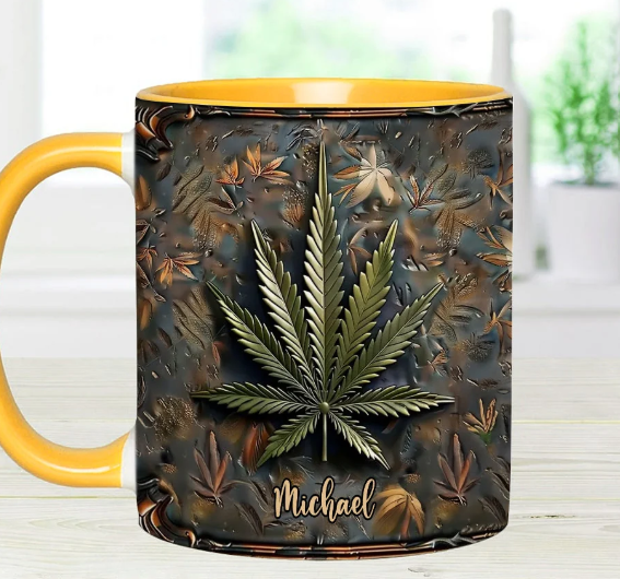 High Life - Personalized Accent Mug-Myprintsy
