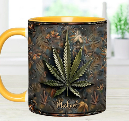High Life - Personalized Accent Mug-Myprintsy