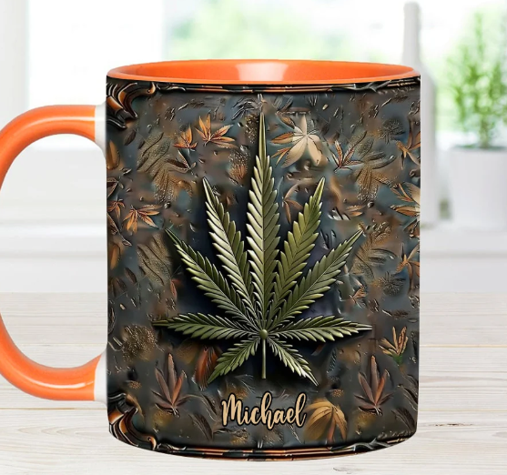 High Life - Personalized Accent Mug-Myprintsy