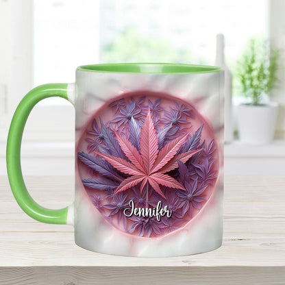 High Life - Personalized Weed Accent Mug-Myprintsy