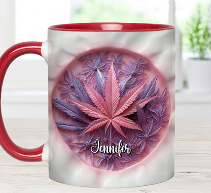 High Life - Personalized Weed Accent Mug-Myprintsy