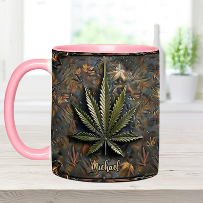High Life - Personalized Weed Accent Mug-Myprintsy