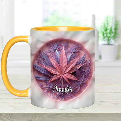 High Life - Personalized Weed Accent Mug-Myprintsy