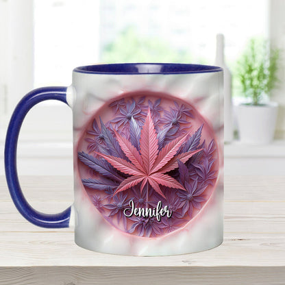 High Life - Personalized Weed Accent Mug-Myprintsy