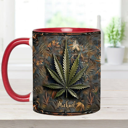 High Life - Personalized Weed Accent Mug-Myprintsy