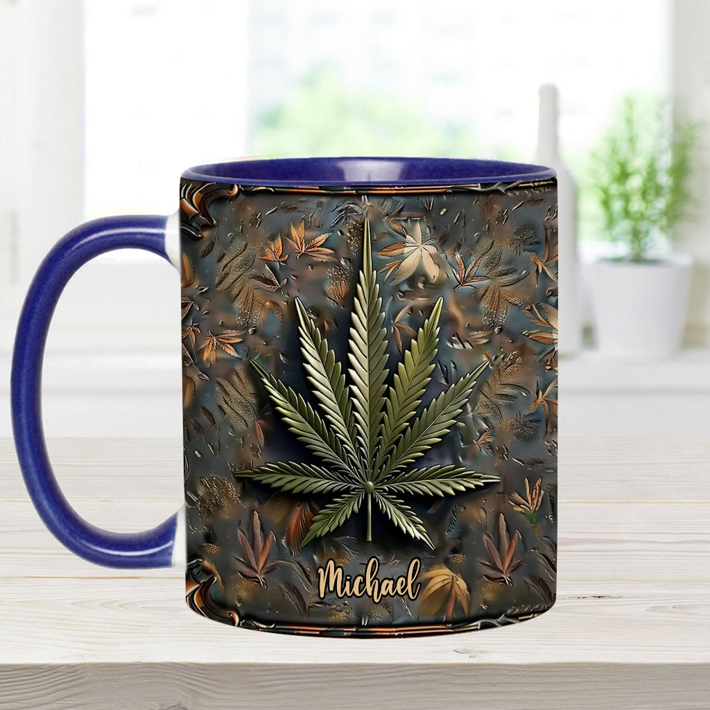High Life - Personalized Weed Accent Mug-Myprintsy