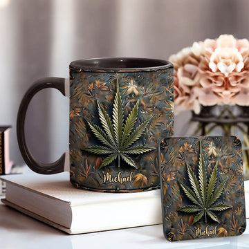 High Life - Personalized Weed Accent Mug-Myprintsy
