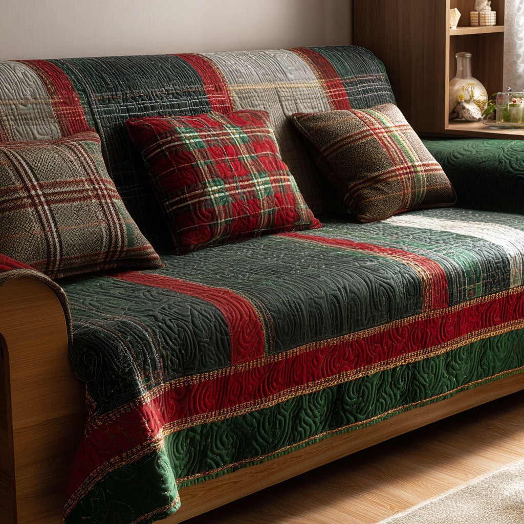 Highland Cheer Quilted Sofa Cover VTQ-Myprintsy
