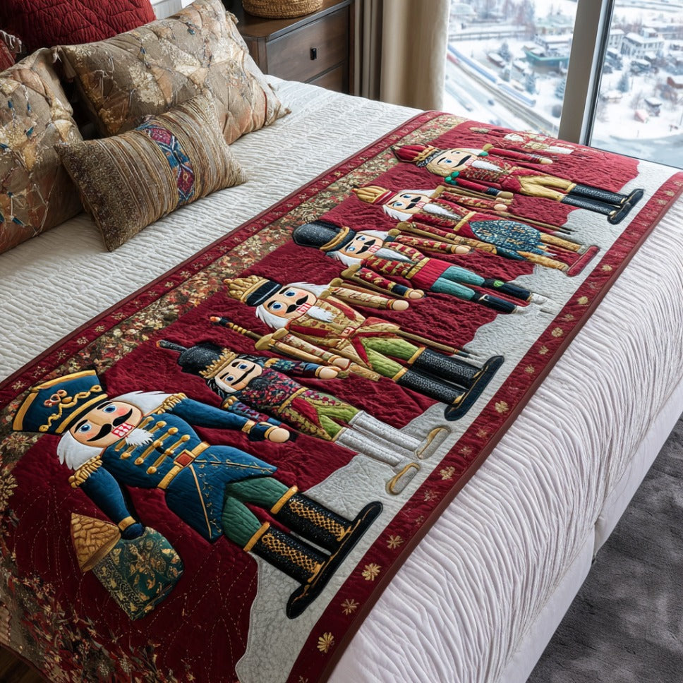 Holiday Guard Quilted Bed Runner VTQ-Myprintsy