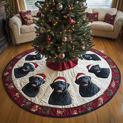 Holiday Guardian Christmas Quilted Tree Skirt-Myprintsy