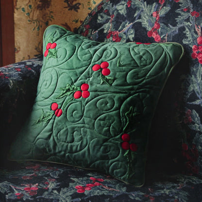 Holiday Hearth Quilted Pillow Case VTQ-Myprintsy