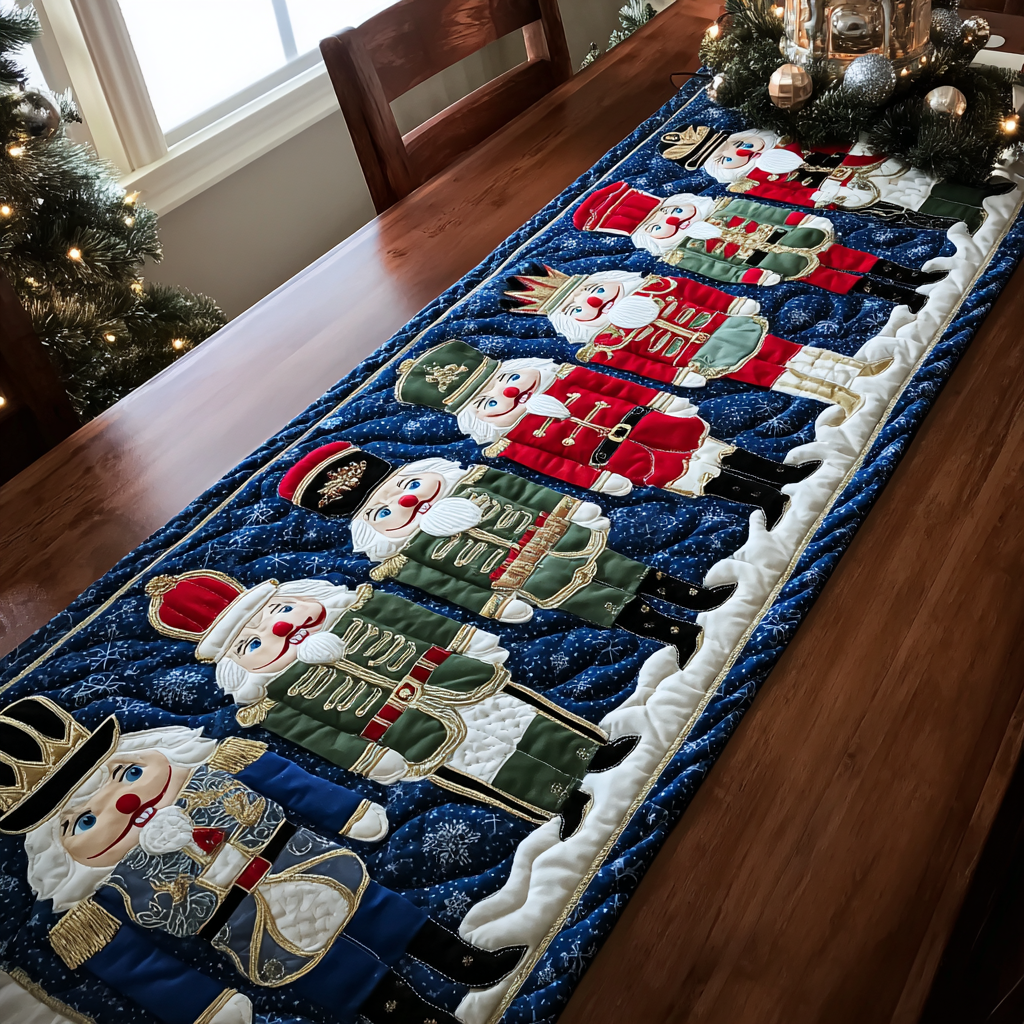 Holiday March Quilted Table Runner VTQ-Myprintsy