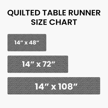 Holiday Ornaments Quilted Table Runner VTQ-Myprintsy