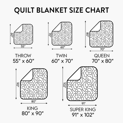 Holiday Penguin Quilted Blanket VTQ-Myprintsy