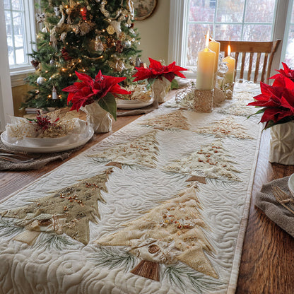 Holiday Pines Quilted Table Runner VTQ-Myprintsy