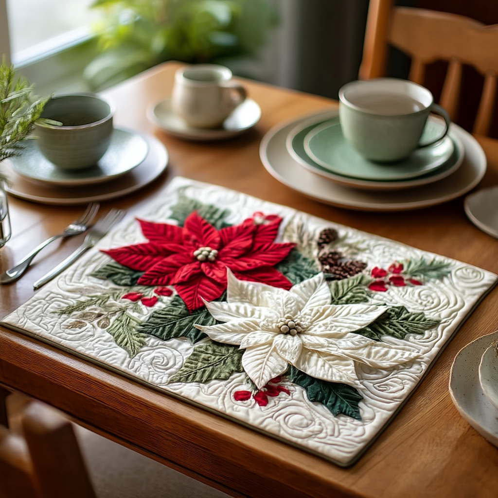 Holiday Radiance Quilted Place Mat VTQ-Myprintsy