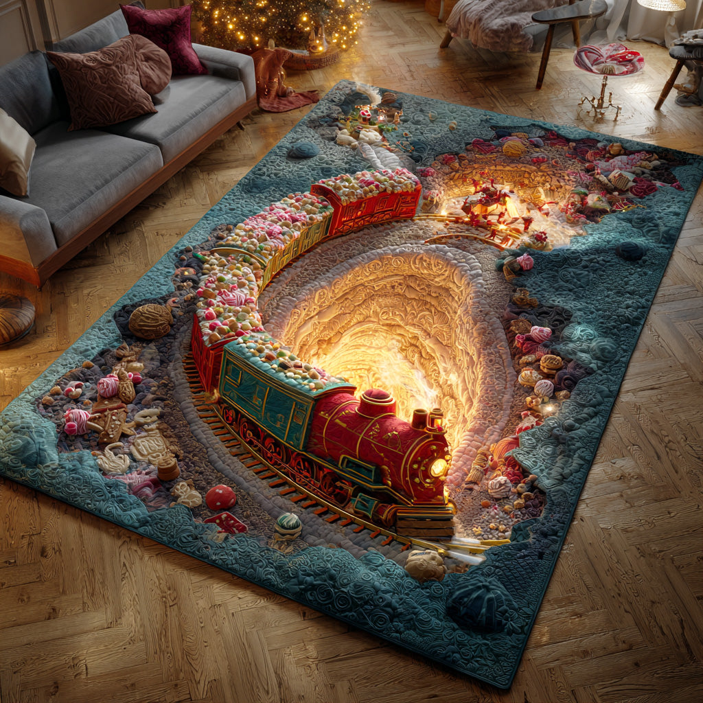 Holiday Rail Spirit Area Rug VTQ-Myprintsy