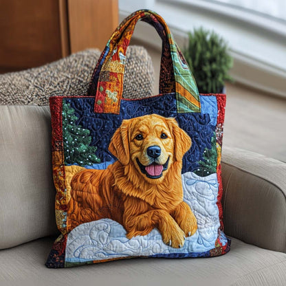 Holiday Tail Quilted Tote Bag VTQ-Myprintsy