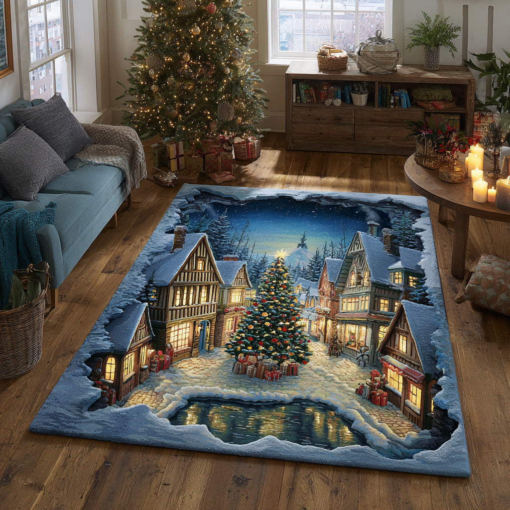 Holiday Town Square Area Rug VTQ-Myprintsy