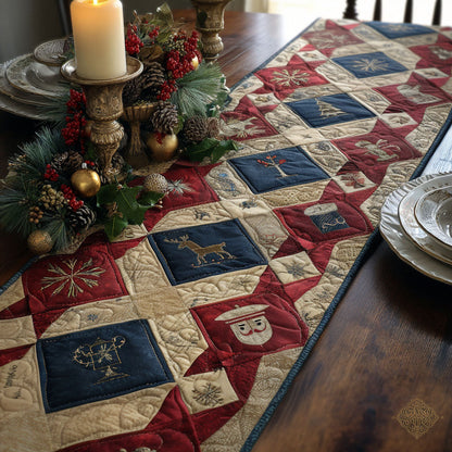 Holiday Traditions Quilted Table Runner VTQ-Myprintsy
